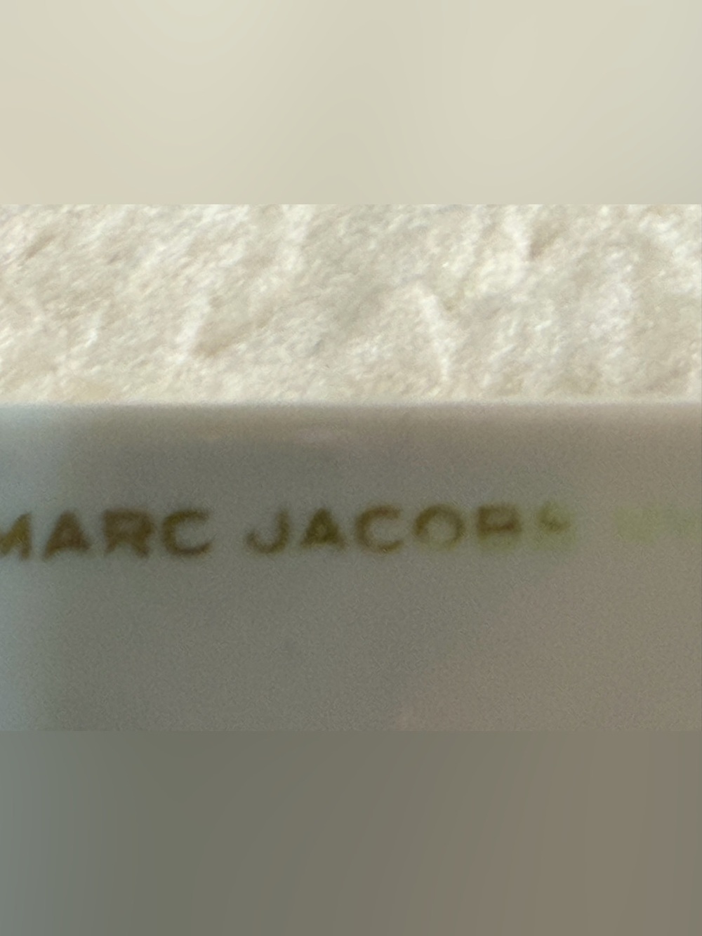 Marc Jacobs White Cat Eye Sunglasses with Gradient Gray Lenses - Picture 7 of 7